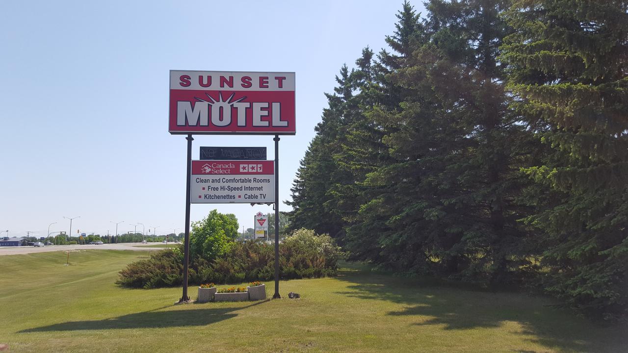 Sunset Motel Portage la Prairie Exterior foto